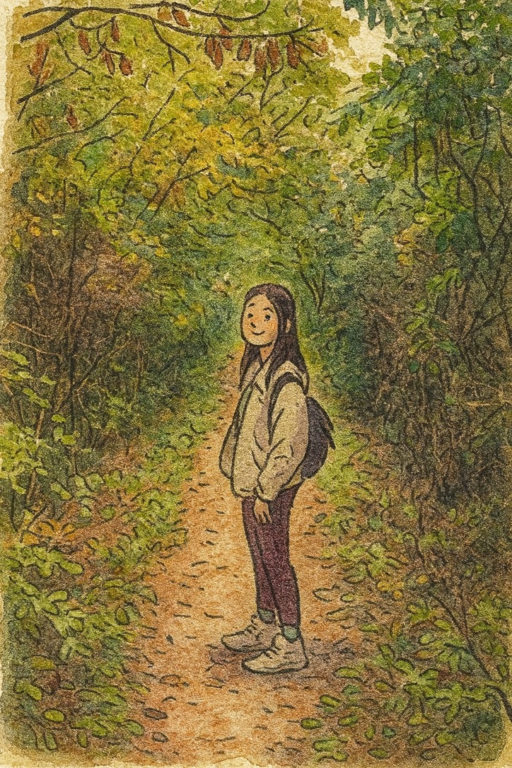 Illustration of Joey, founder of smellgrasswithjoey